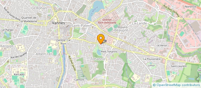 localisation de l'entreprise KAP HUMAIN à VANNES