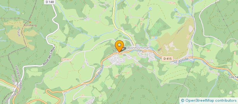 localisation de l'entreprise KAP IMMO  LE BONHOMME