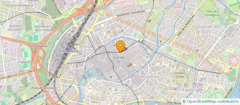 localisation de l'entreprise KAP IMMOBILIER  STRASBOURG