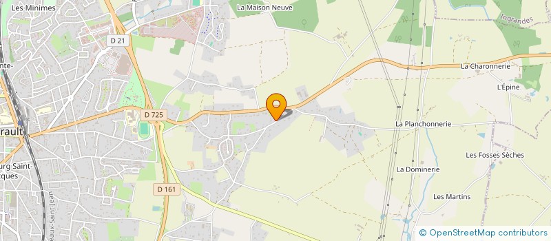 localisation de l'entreprise KAP INC  CHATELLERAULT