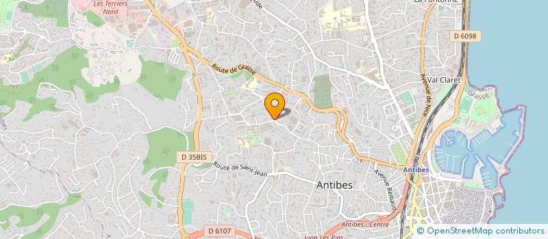 localisation de l'entreprise KAP RENOVATION TOUT CORPS D'ETAT à ANTIBES