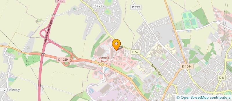 localisation de l'entreprise KAP SAINT-QUENTIN  FAYET