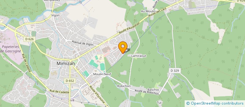 localisation de l'entreprise KAP SUD ATLANTIQUE à MIMIZAN