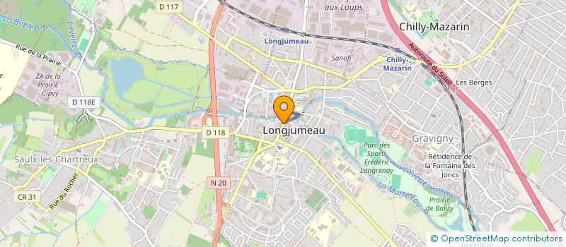 localisation de l'entreprise KAP10 à LONGJUMEAU
