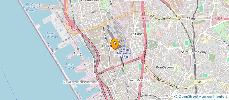 localisation de l'entreprise KAP3 BATIMENT à MARSEILLE
