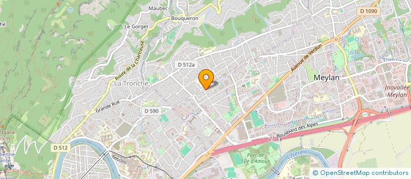 localisation de l'entreprise KAP3MA à MEYLAN