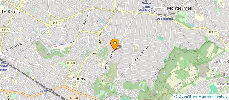 localisation de l'entreprise KAPA à GAGNY