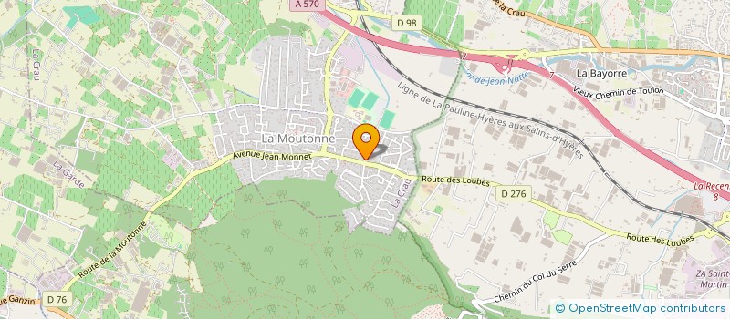 localisation de l'entreprise KAPA  LA CRAU