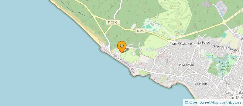 localisation de l'entreprise KAPA INVEST  SAINT-PALAIS-SUR-MER