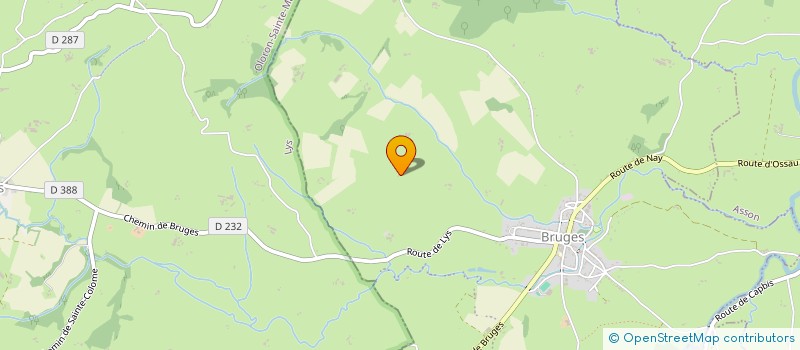 localisation de l'entreprise KAPA LINO  BRUGES-CAPBIS-MIFAGET