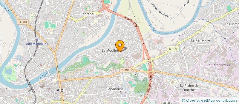 localisation de l'entreprise KAPA SERVICES à ALBI