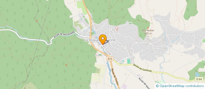 localisation de l'entreprise KAPAC  LA ROQUEBRUSSANNE