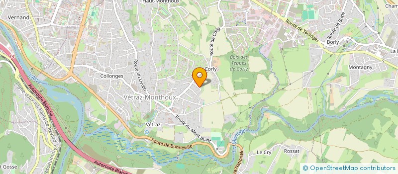 localisation de l'entreprise KAPADHOC  VETRAZ-MONTHOUX