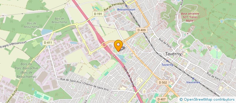 localisation de l'entreprise KAPADI  TAVERNY