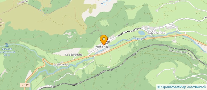 localisation de l'entreprise KAPADIS à LAVEISSIERE