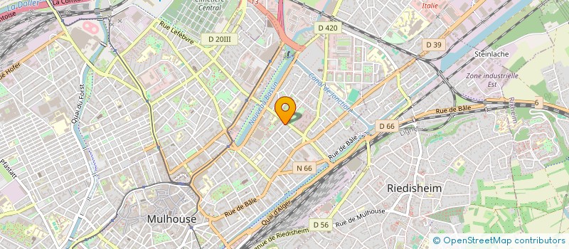 localisation de l'entreprise KAPADOS  MULHOUSE