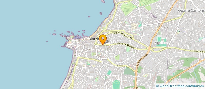 localisation de l'entreprise KAPALUA à BIARRITZ