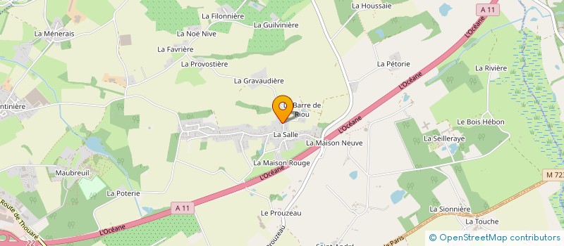 localisation de l'entreprise KAPALUA à CARQUEFOU