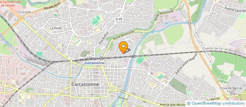 localisation de l'entreprise KAPAMALI à CARCASSONNE