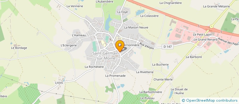 localisation de l'entreprise KAPARA à SEVREMOINE