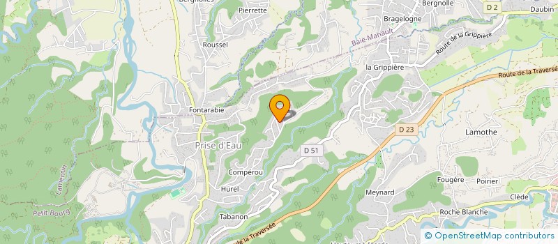 localisation de l'entreprise KAPARKA BERGEVIN à PETIT-BOURG