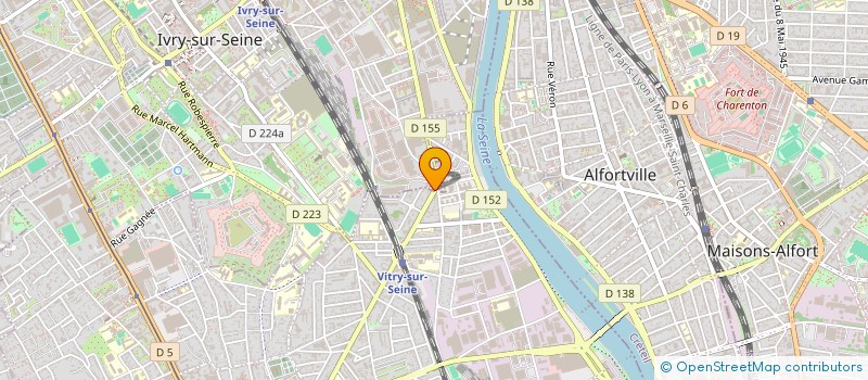 localisation de l'entreprise KAPARKA DRIVE  IVRY-SUR-SEINE