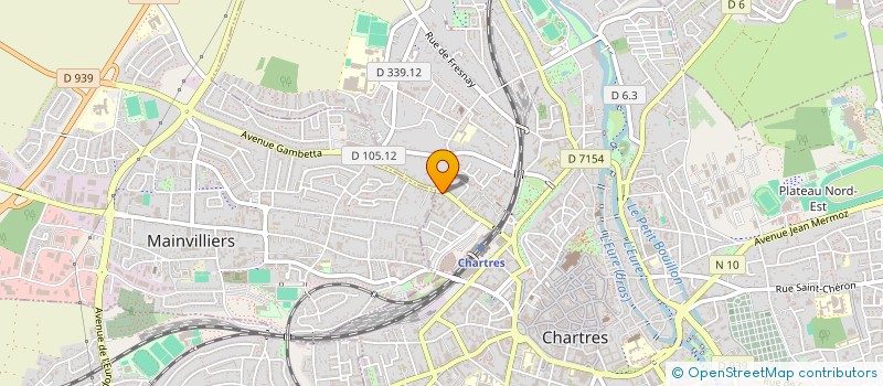 localisation de l'entreprise KAPCG  CHARTRES