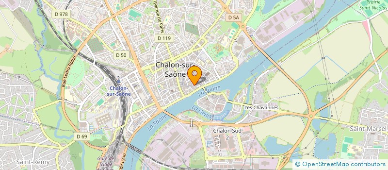 localisation de l'entreprise KAPCHA à CHALON-SUR-SAONE