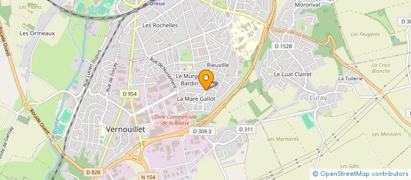 localisation de l'entreprise KAPDOG à DREUX