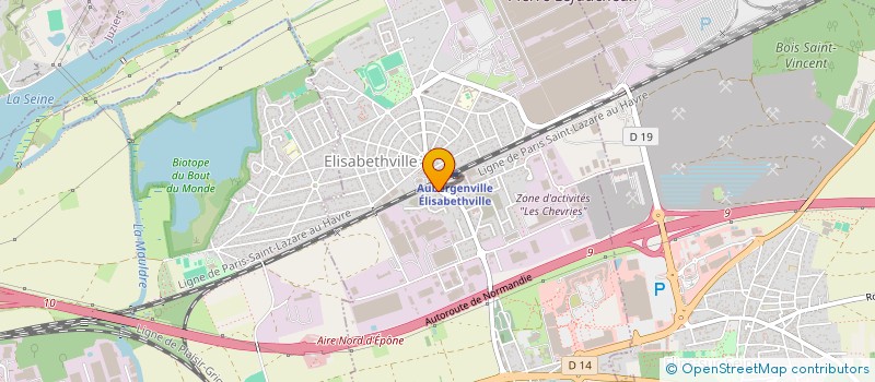 localisation de l'entreprise KAPE  AUBERGENVILLE