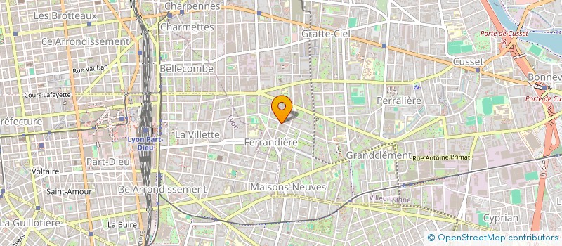 localisation de l'entreprise KAPEA HOLDING  VILLEURBANNE