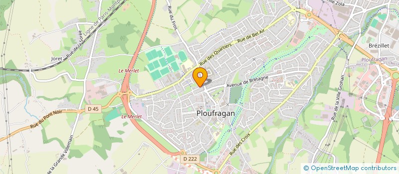 localisation de l'entreprise KAPEDEN  PLOUFRAGAN