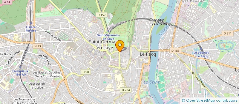 localisation de l'entreprise KAPEG IMMOBILIER  SAINT-GERMAIN-EN-LAYE