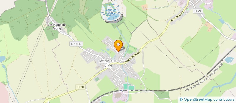 localisation de l'entreprise KAPEGE  TETING-SUR-NIED