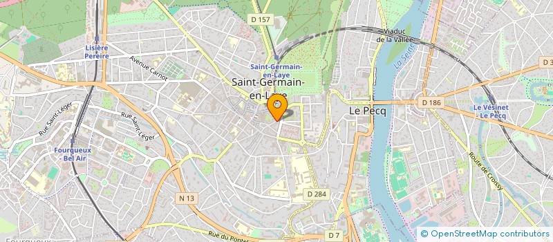 localisation de l'entreprise KAPELLMEISTER PRODUCTION  SAINT-GERMAIN-EN-LAYE