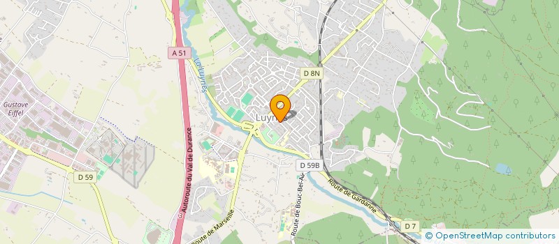 localisation de l'entreprise KAPFERER à AIX EN PROVENCE