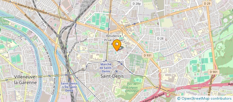 localisation de l'entreprise KAPG à SAINT-DENIS