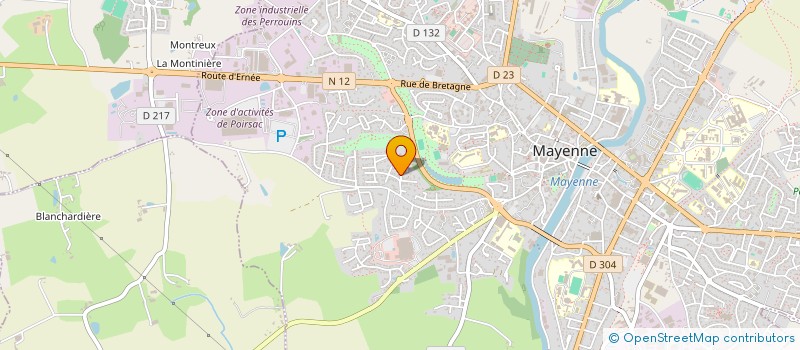 localisation de l'entreprise KAPI  MAYENNE