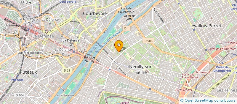 localisation de l'entreprise KAPI BLUESTONE à NEUILLY-SUR-SEINE