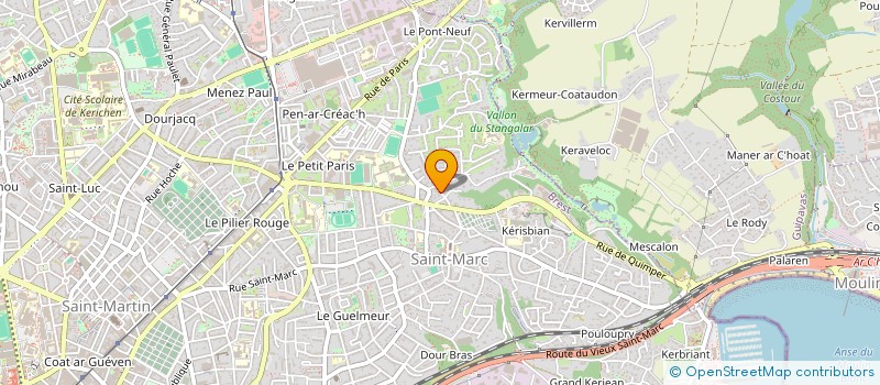 localisation de l'entreprise KAPI29  BREST