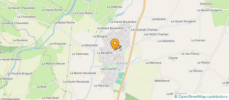 localisation de l'entreprise KAPIANE  BALAZE