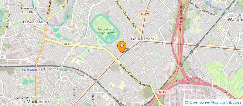 localisation de l'entreprise KAPIMONEOS à MARCQ-EN-BARŒUL