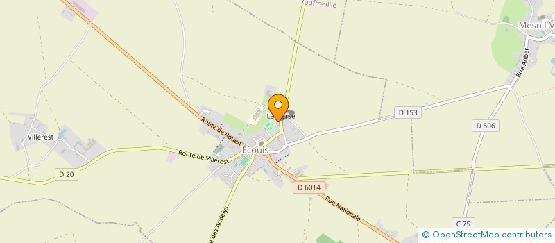 localisation de l'entreprise KAPINOKO VTC  ECOUIS