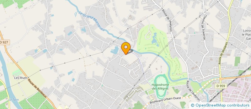 localisation de l'entreprise KAPINOUT  MONTAUBAN