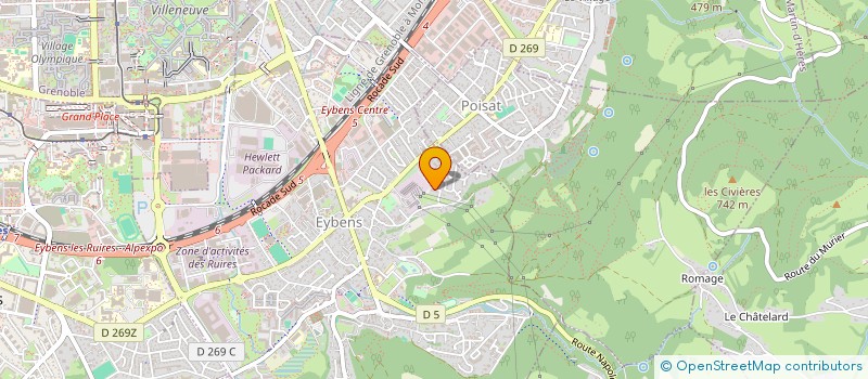 localisation de l'entreprise KAPISIZ  EYBENS