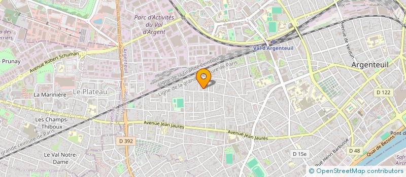 localisation de l'entreprise KAPITA ECHAFAUDAGE  ARGENTEUIL