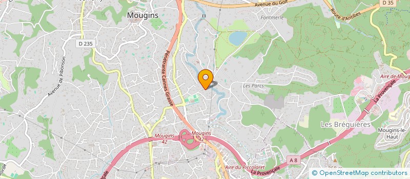 localisation de l'entreprise KAPITAL à MOUGINS
