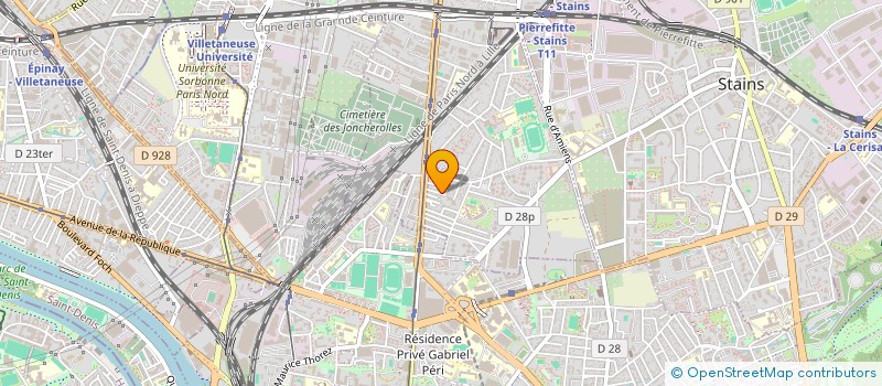 localisation de l'entreprise KAPITAL à PIERREFITTE-SUR-SEINE