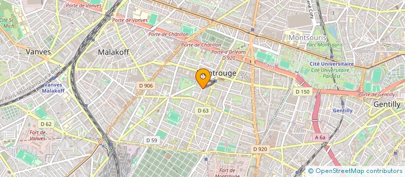 localisation de l'entreprise KAPITALKO  MONTROUGE