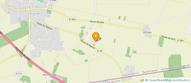localisation de l'entreprise KAPITOIT  EGREVILLE